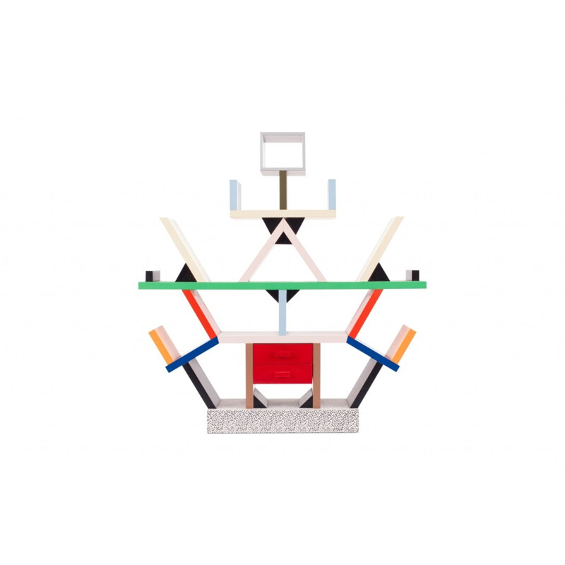 Limited Edition Miniature carlton Collectible by Ettorse Sottsass - 1990s