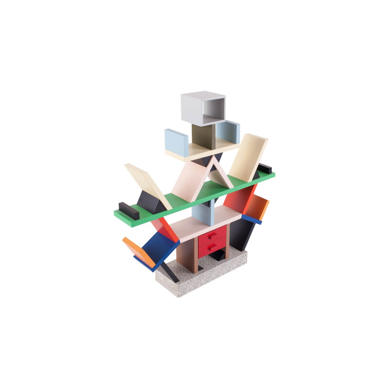 Limited Edition Miniature carlton Collectible by Ettorse Sottsass - 1990s