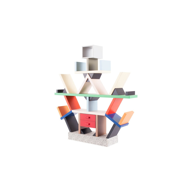 Limited Edition Miniature carlton Collectible by Ettorse Sottsass - 1990s