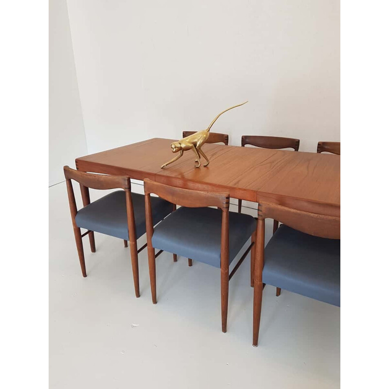 Danish Vintage Dining Set by Henry W.Klein for Bramin - 1960s