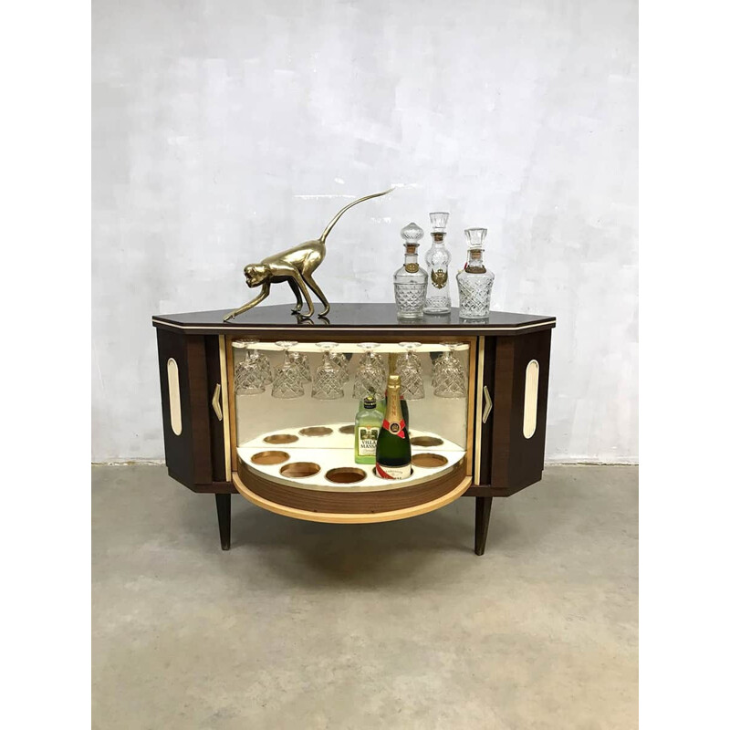 Vintage furniture with fifties cocktail liquor - 1960s