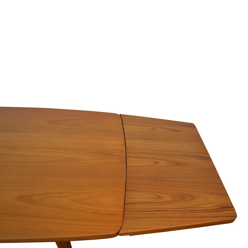 Vintage Chr. L. Larsen & Son teakoak dining table - 1950s