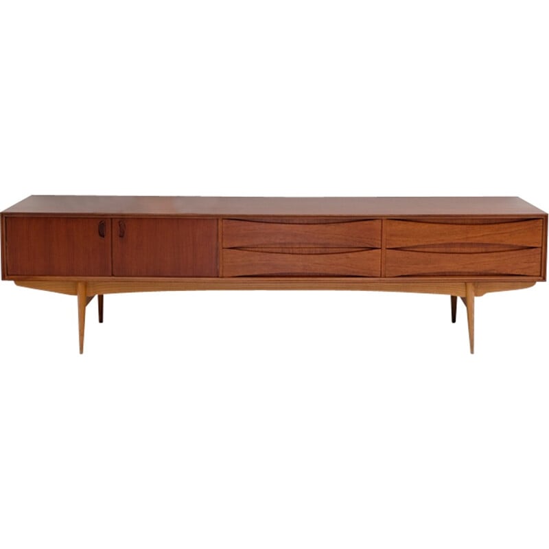 Enfilade basse vintage par Oswald Vermaercke pour V-Form - 1950 