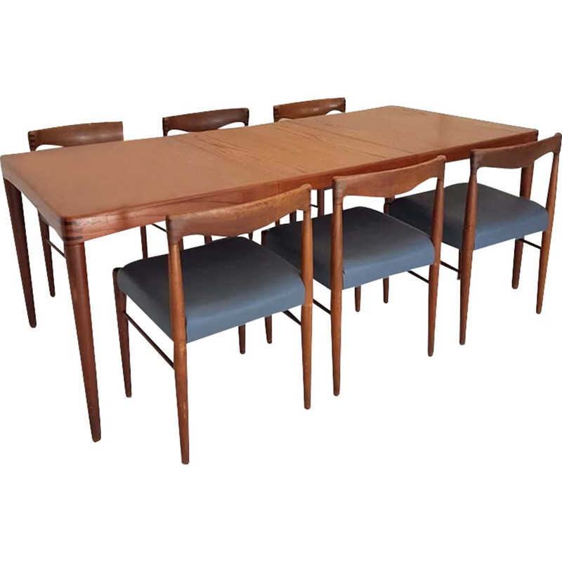 Danish Vintage Dining Set by Henry W.Klein for Bramin - 1960s