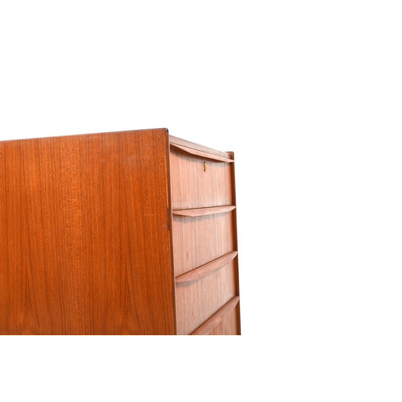 Vintage danish teak chest of drawers - 1960s