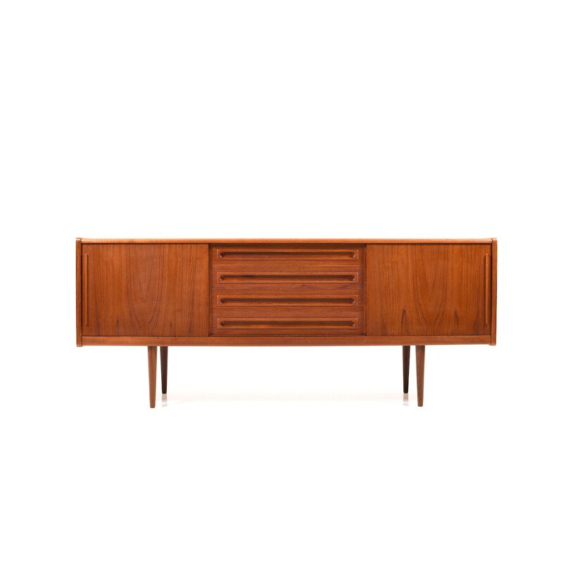 Vintage Danish low sideboard in teak by Johannes Andersen - 1960s