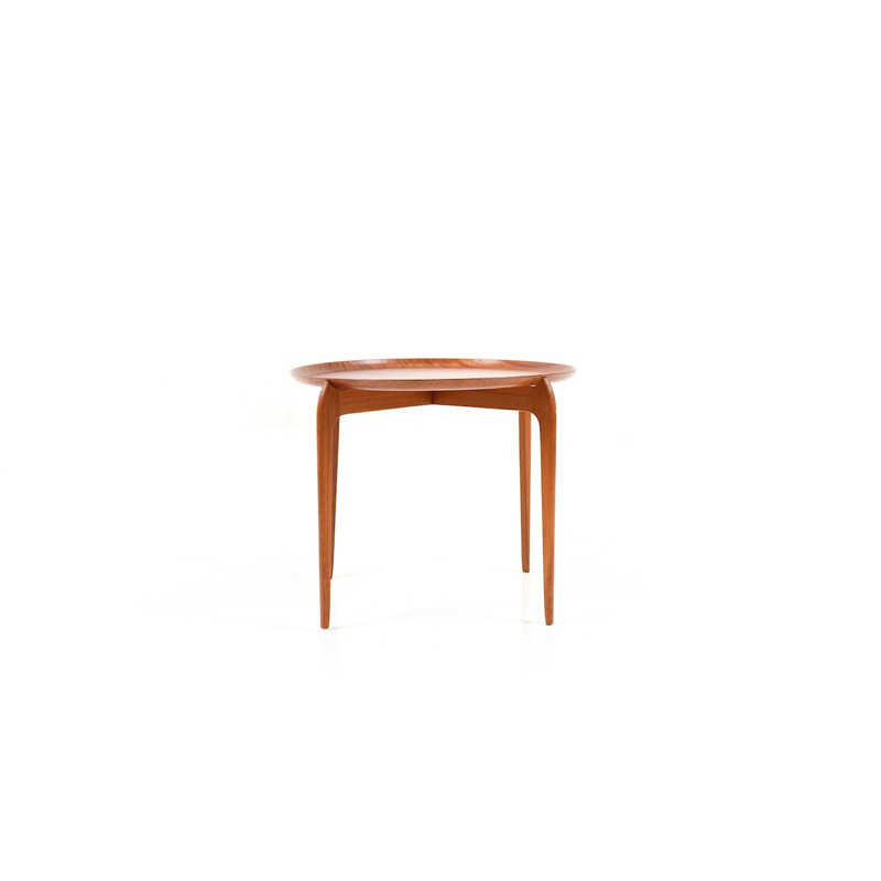 Vintage teak top table by Svend Aage Willumsen and Engholm for Fritz Hansen, Denmark, 1950