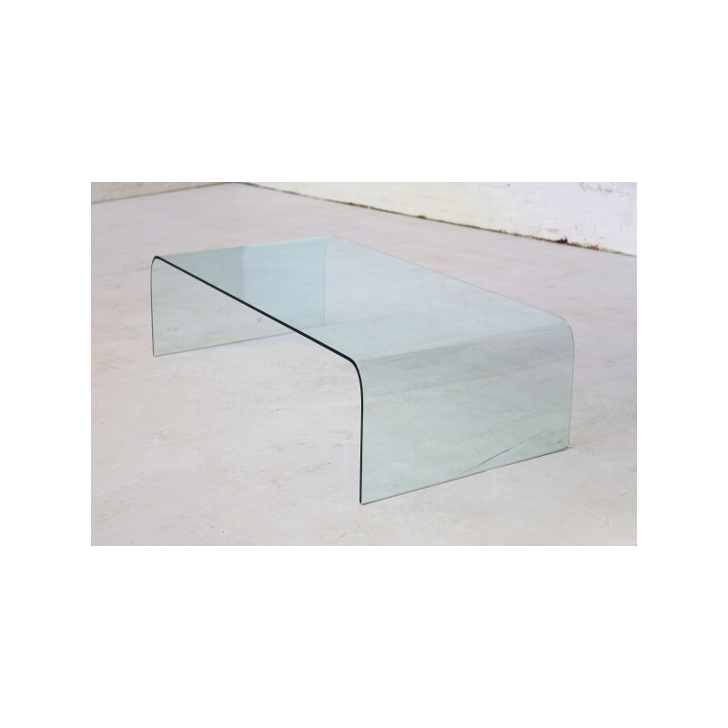 Coffee table Rialto in glass, Angelo CORTESI - 2000s