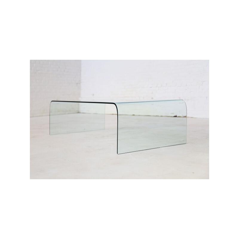 Coffee table Rialto in glass, Angelo CORTESI - 2000s