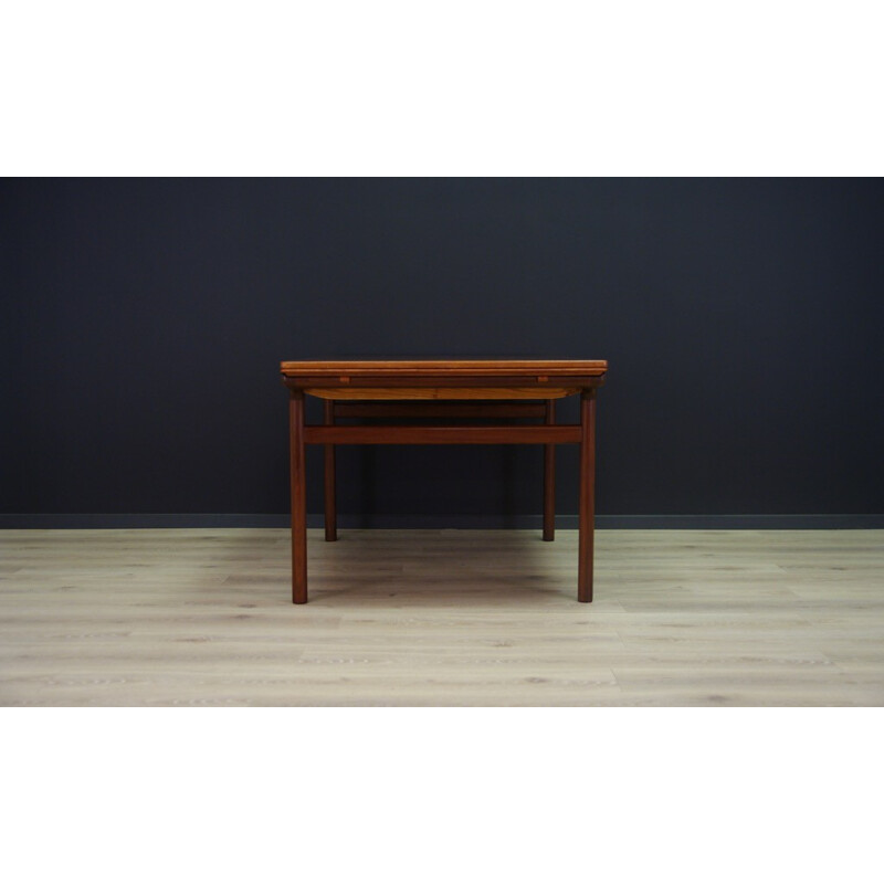 Vintage teak dining table by Johannes Andersen - 1960s