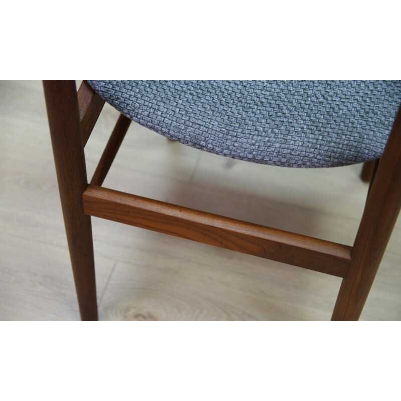Vintage set of 4 dining chairs - 1960s