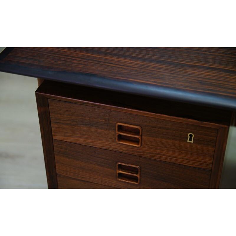 Vintage rosewood desk by Arne Vodder - 1960s