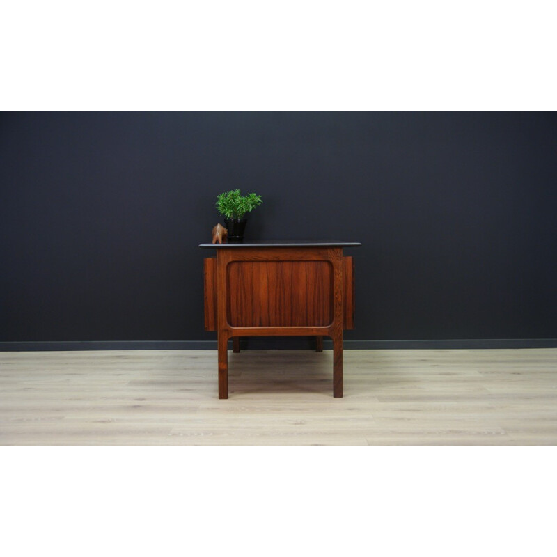 Vintage rosewood desk by Arne Vodder - 1960s