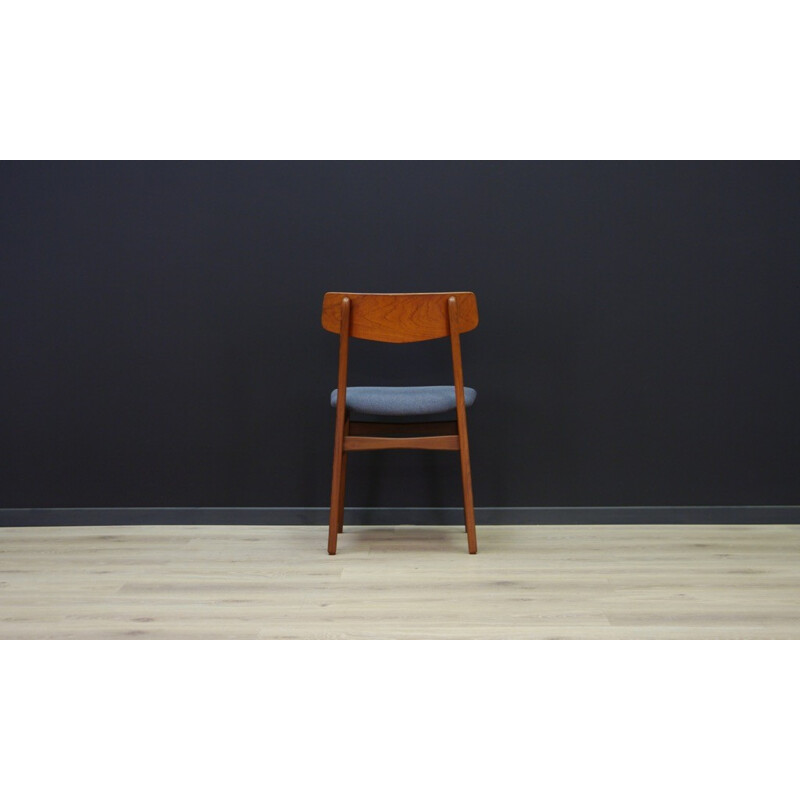 Set of 4 vintage Danish chairs in teak - 1960s