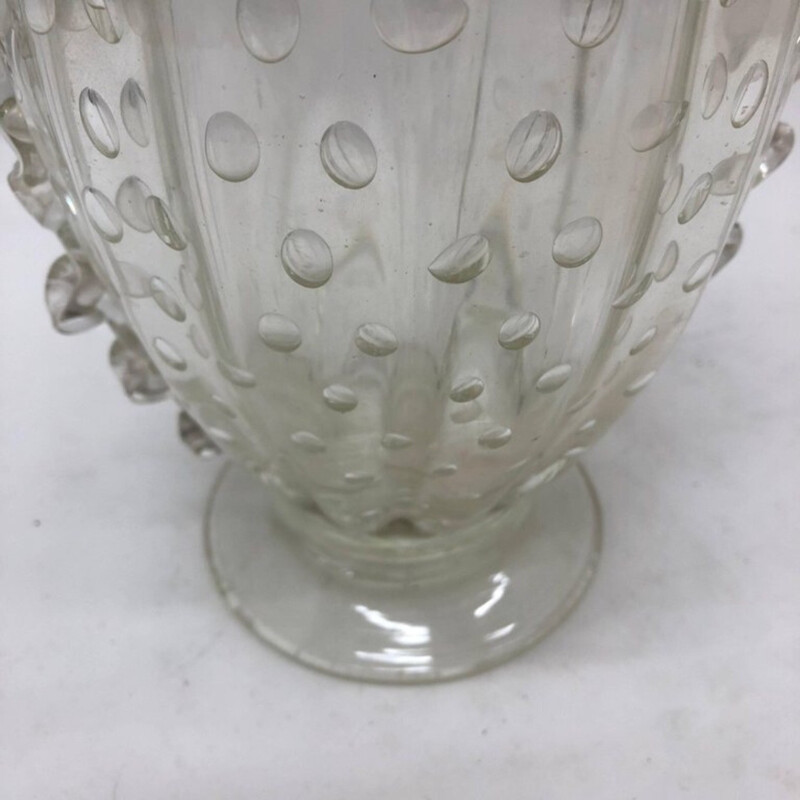 Vintage Murano Glass Vase by Barovier - 1960s