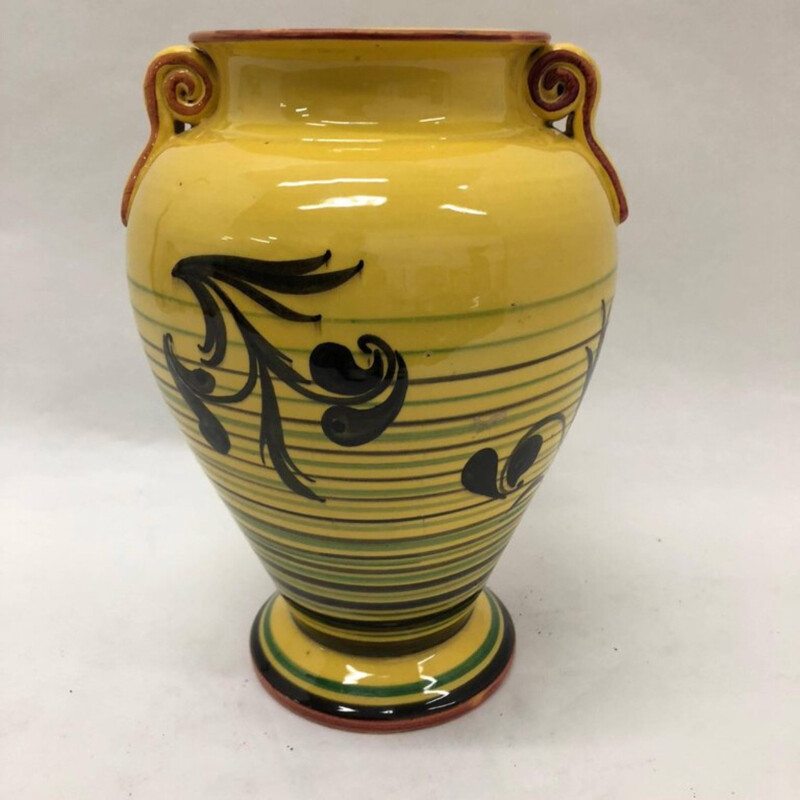 Vintage Italian Futurist Vase - 1930s