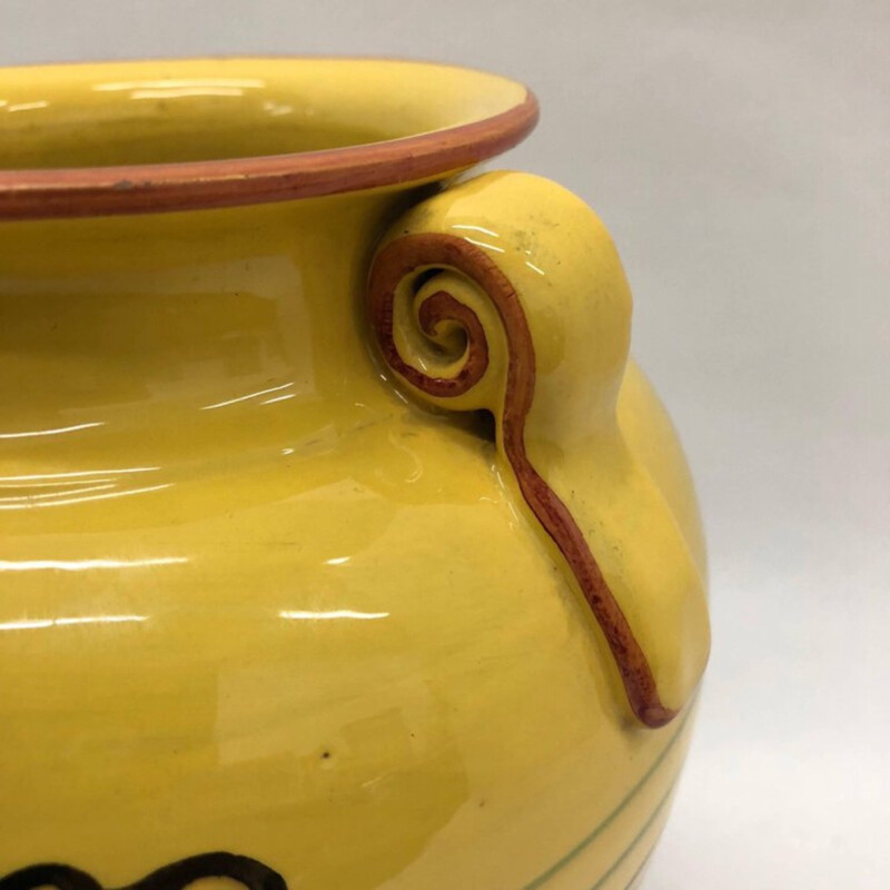 Vintage Italian Futurist Vase - 1930s