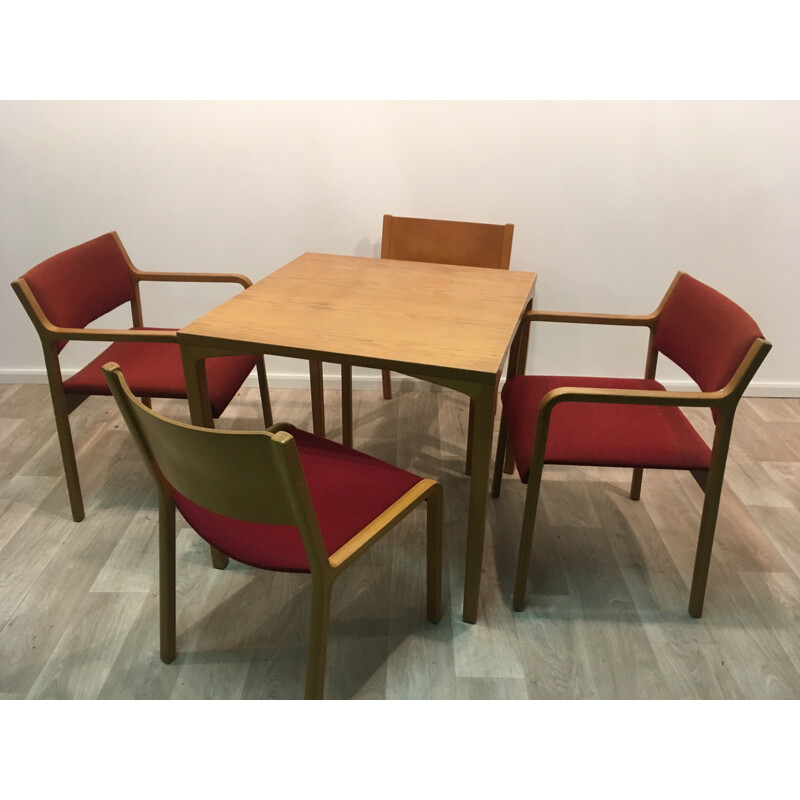 Vintage dining set by Wilhelm Ritz for Wlkhahn - 1960s