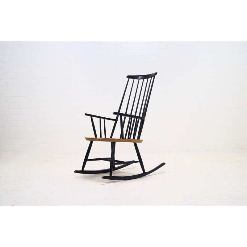 Vintage rocking chair by Roland Rainer for 2k - 1960s