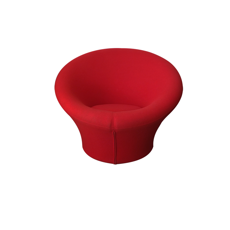 Red Mushroom Armchair by Pierre Paulin - 1970s