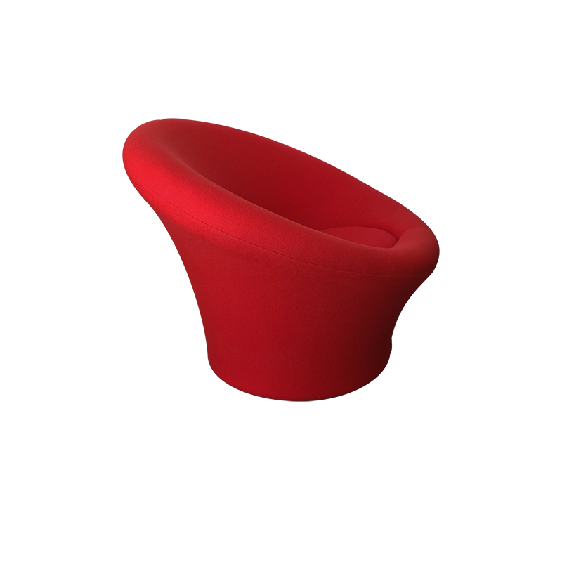 Red Mushroom Armchair by Pierre Paulin - 1970s