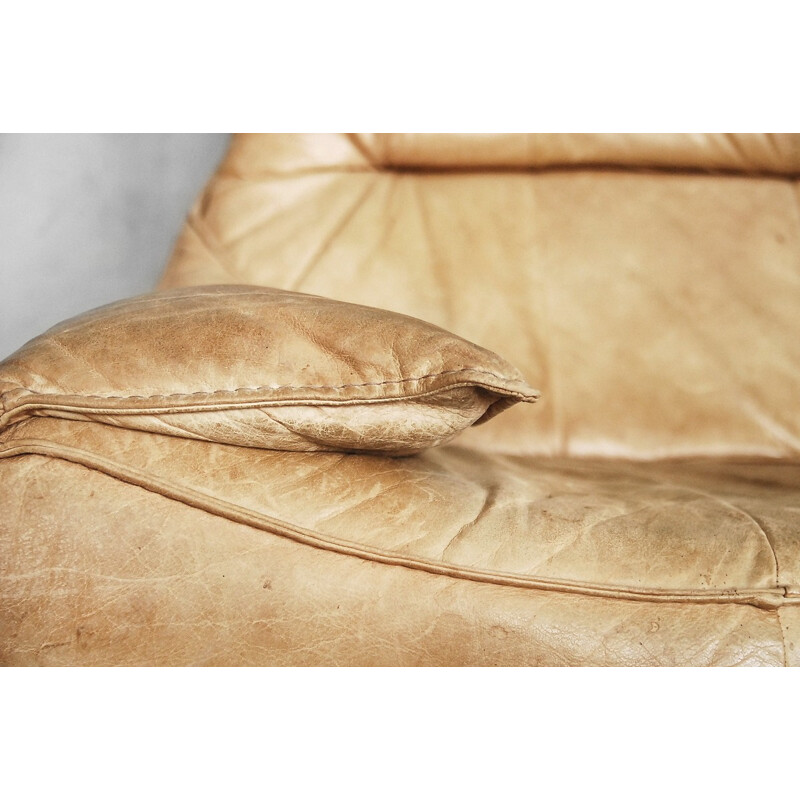 Leather The Rock Sofa by Gerard Van Den Berg for Montis - 1970s