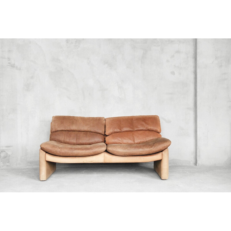 Set of Vintage Leather Living Room by Walter Knoll - 1970s