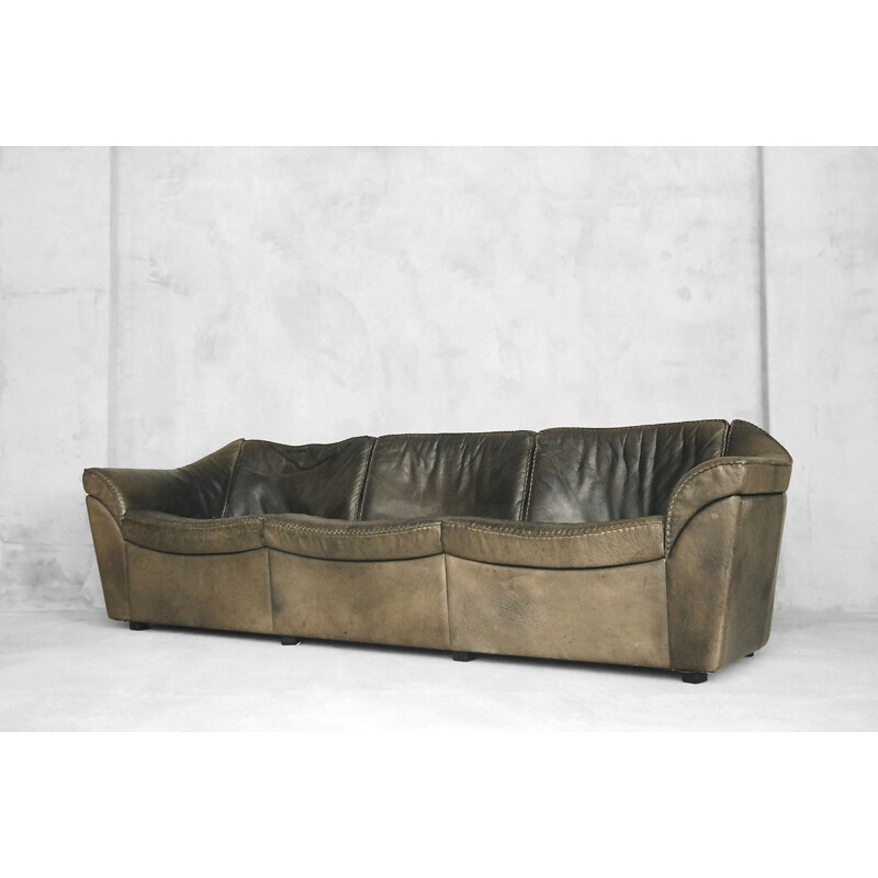 Vintage Danish "Buffalo" leather sofa by Berg Furniture - 1970s