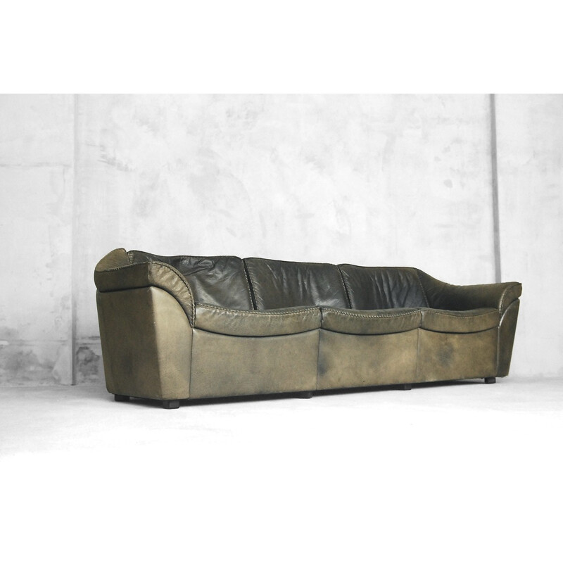 Vintage Danish "Buffalo" leather sofa by Berg Furniture - 1970s