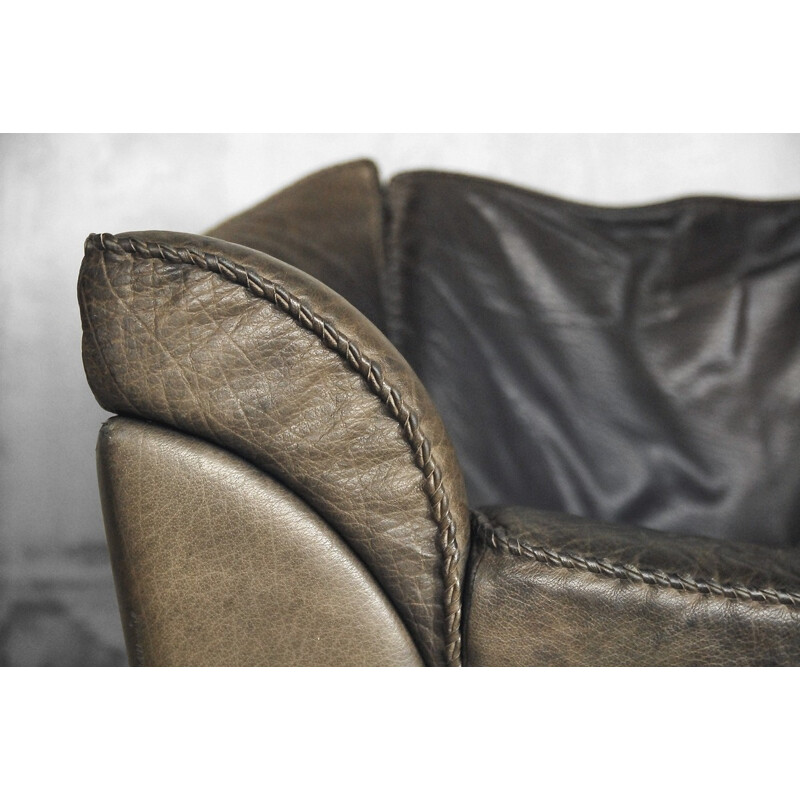 Vintage Danish "Buffalo" leather sofa by Berg Furniture - 1970s