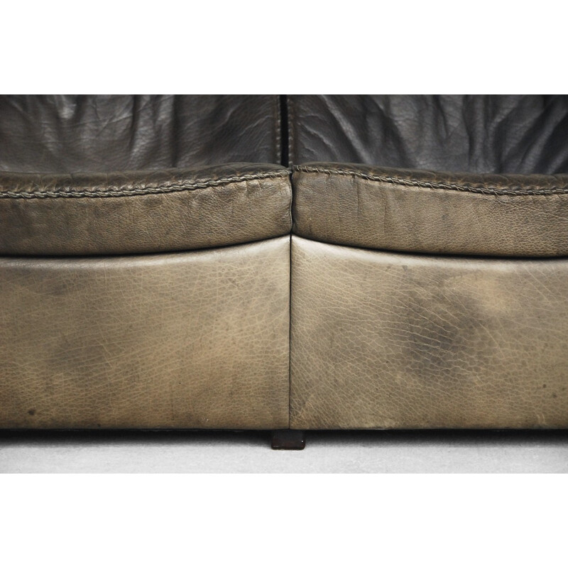 Vintage Danish "Buffalo" leather sofa by Berg Furniture - 1970s