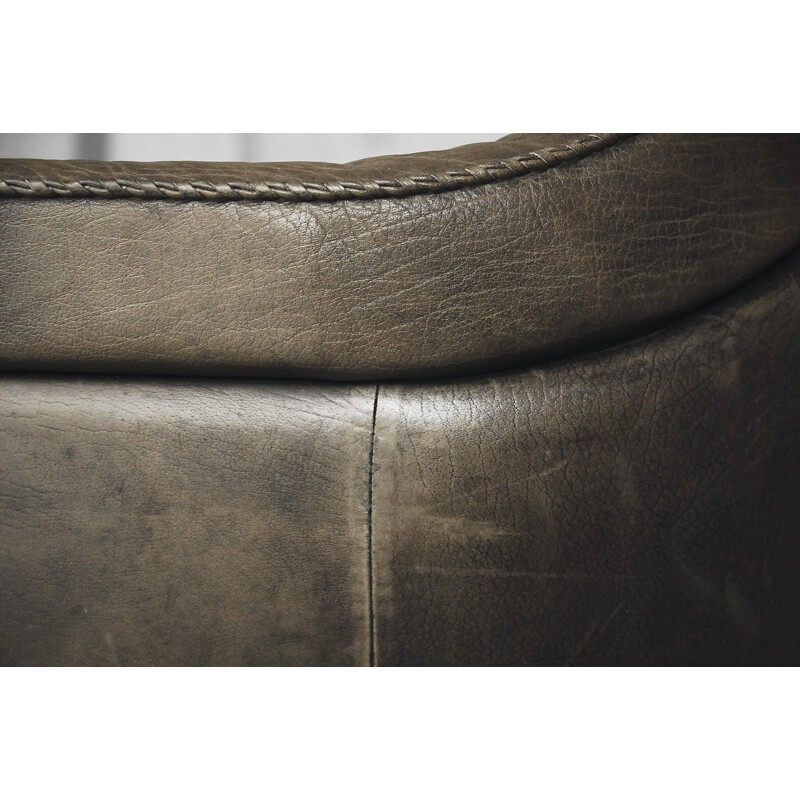 Vintage Danish "Buffalo" leather sofa by Berg Furniture - 1970s