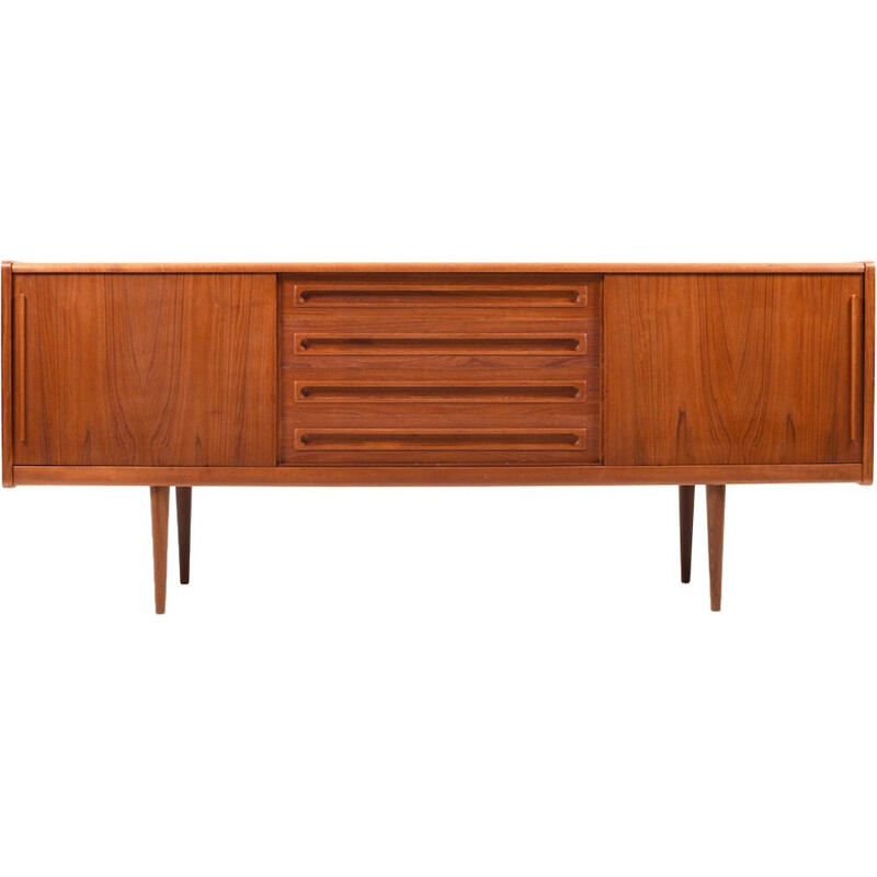 Buffet vintage danois en teck par Johannes Andersen - 1950