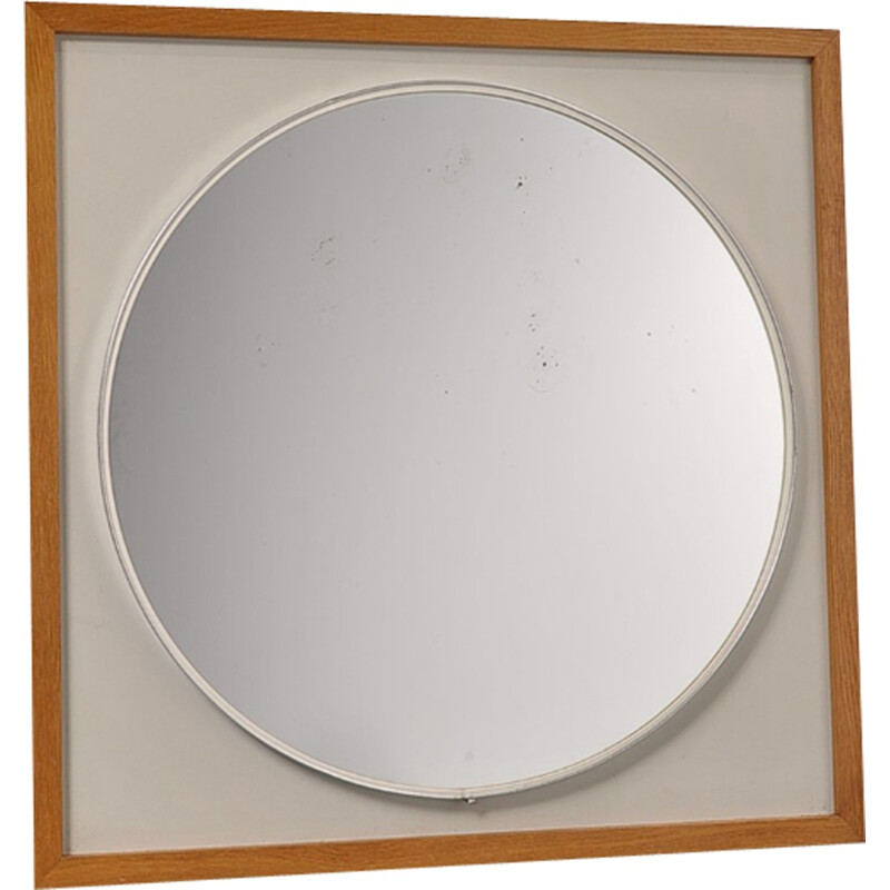 Vintage wall mounted mirror - 1970s