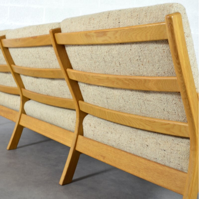 Canapé banquette scandinave vintage - 1960