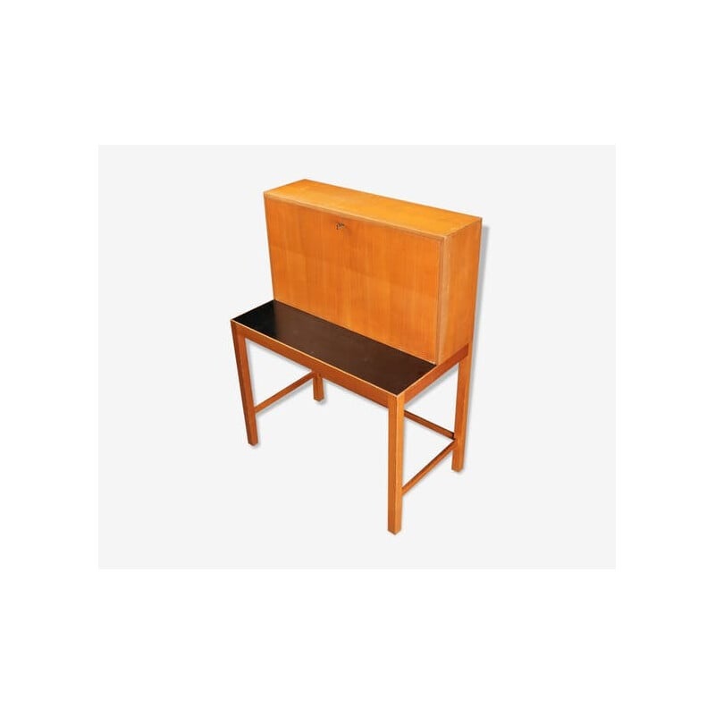 Vintage Pine Secretary - 1960s