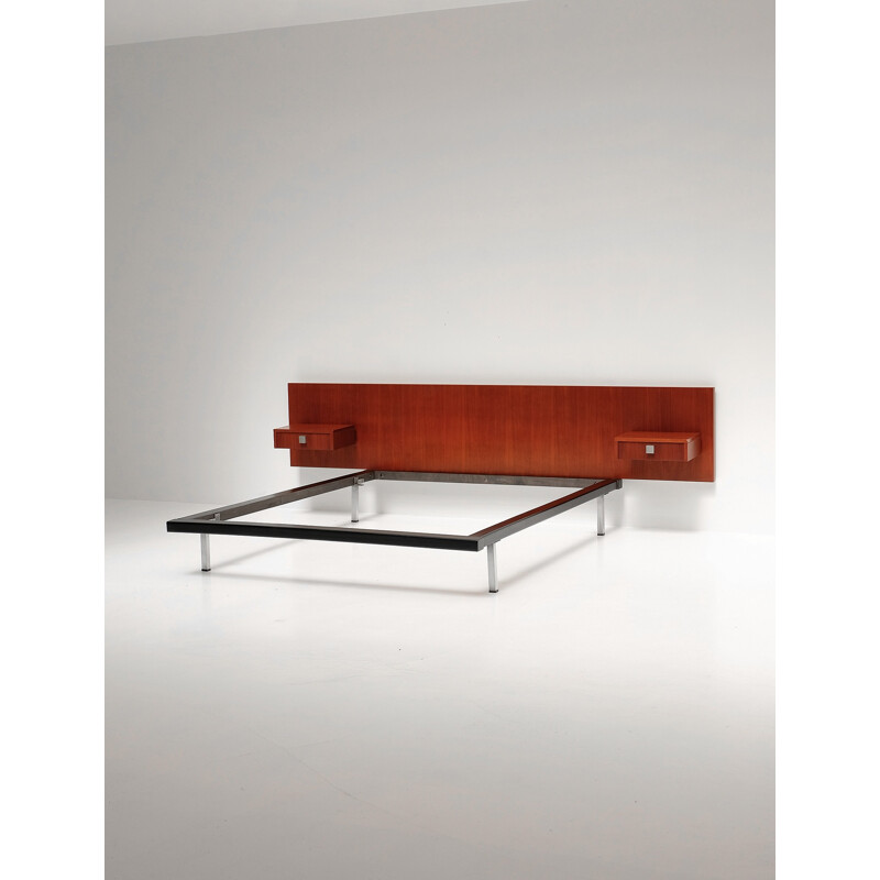 Vintage bed by Alfred Hendrickx for Belform - 1960s