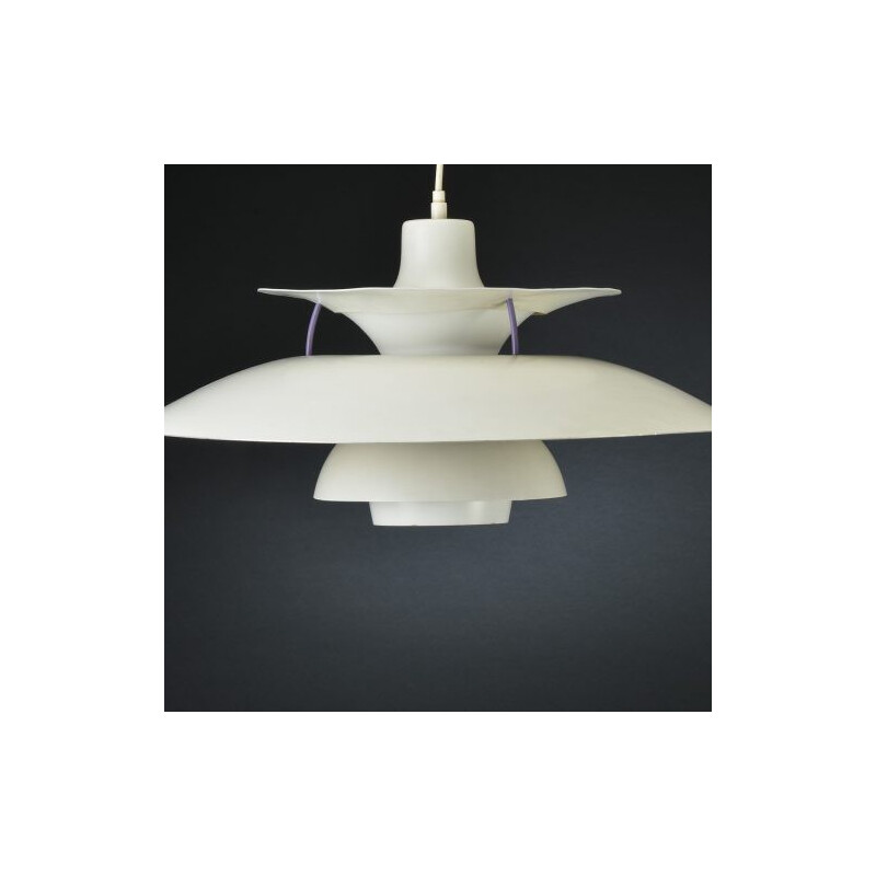 White Vintage pendant lamp by Poul Henningsen - 1960s