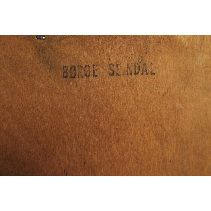 Armoire de Rangement Vintage en Teck par Børge Seindal pour Westergaard Møbelfabrik - 1968