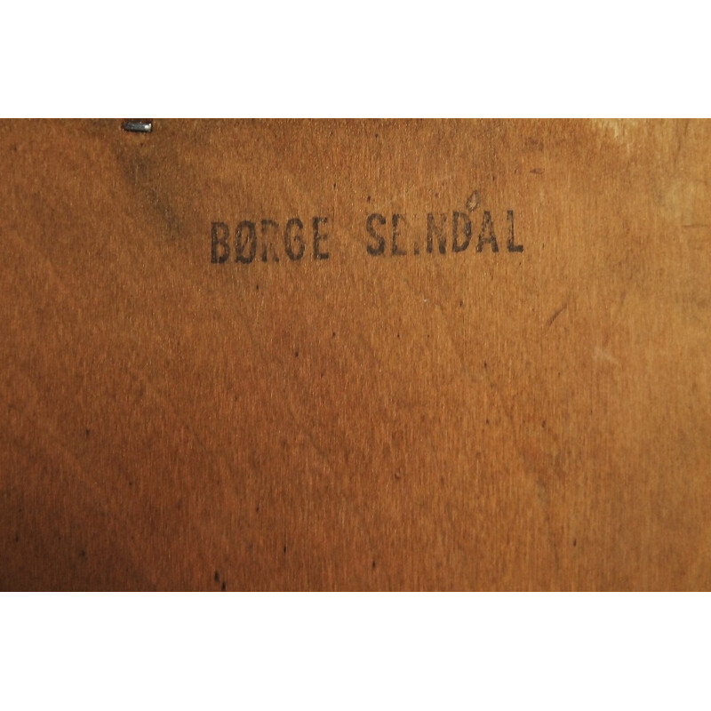 Vintage Danish Cabinet in teak by Børge Seindal for Westergaard Møbelfabrik - 1968