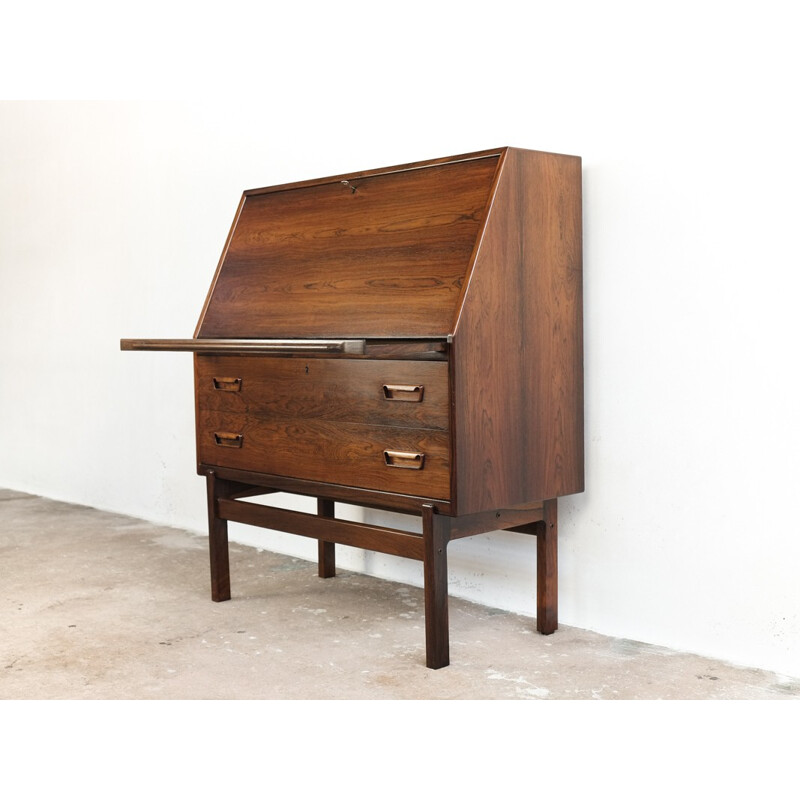 Secretary in rosewood by Arne Wahl Iversen for Vinde Møbelfabrik - 1960s