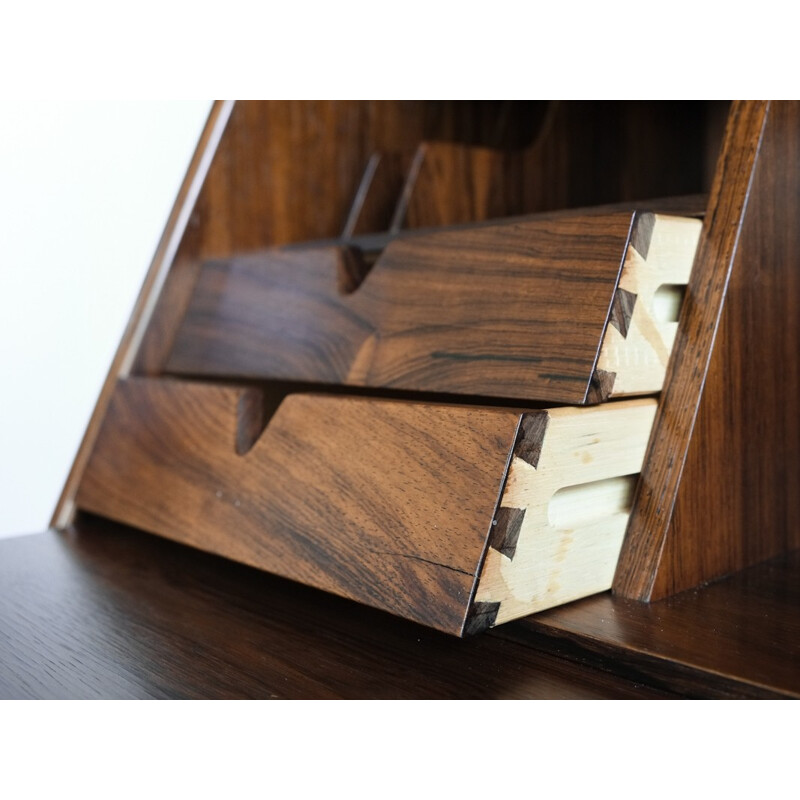 Secretary in rosewood by Arne Wahl Iversen for Vinde Møbelfabrik - 1960s