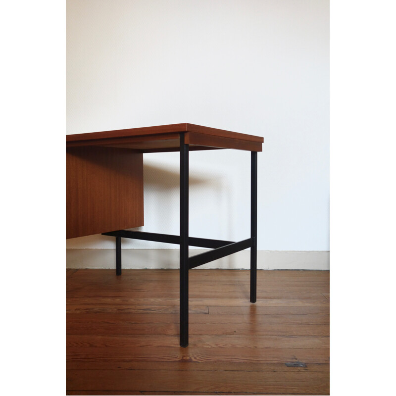 Bureau scandinave vintage en teck - 1950