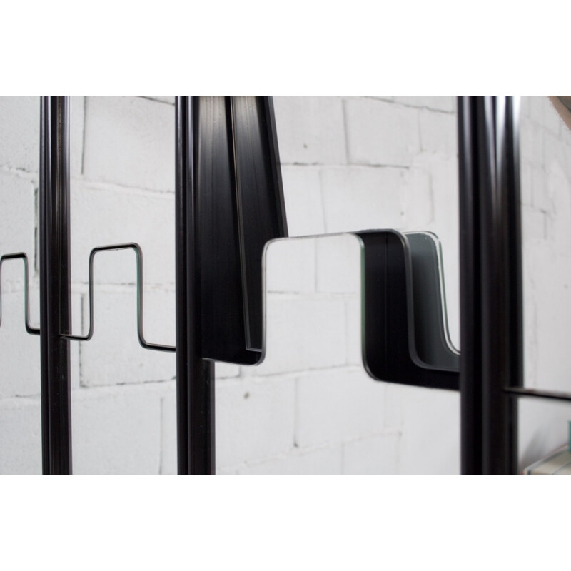 5 mirrors coat racks by Luciano Bertoncini for Elco - 1971