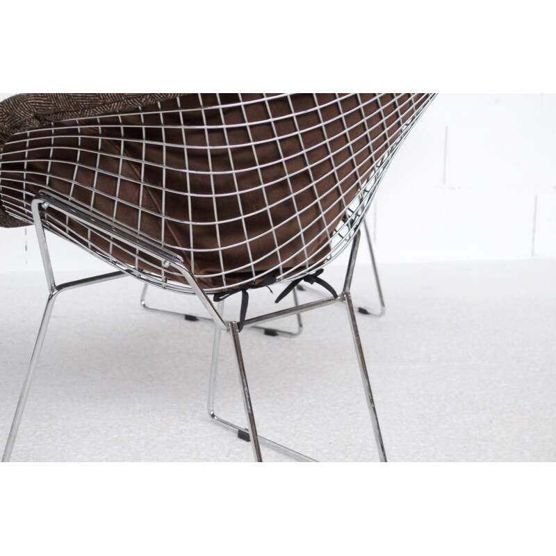 Suite de 4 fauteuils modèle "Diamant" par Harry Bertoïa for Knoll - 1970