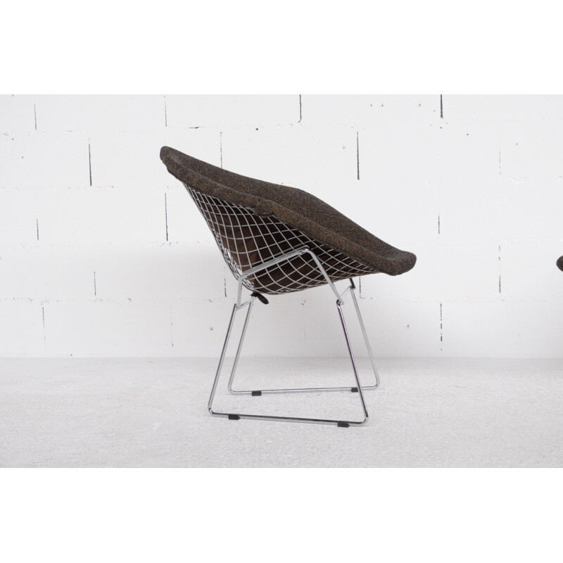 Suite de 2 fauteuils modèle "Diamant" par Harry Bertoïa for Knoll - 1970