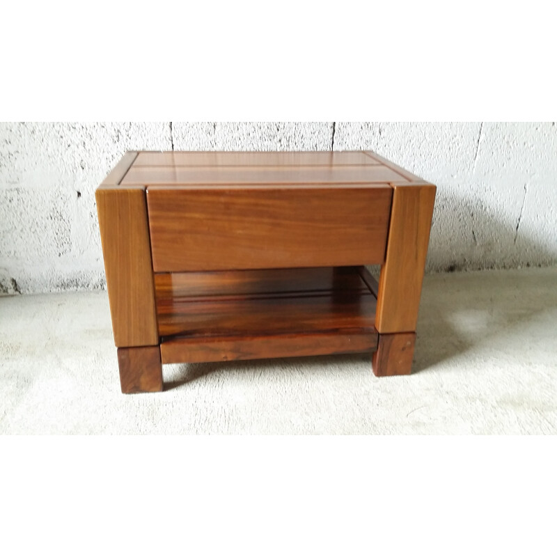 Vintage Bedside table in Rosewood - 1970s