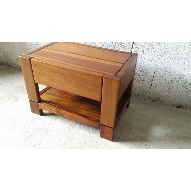 Vintage Bedside table in Rosewood - 1970s