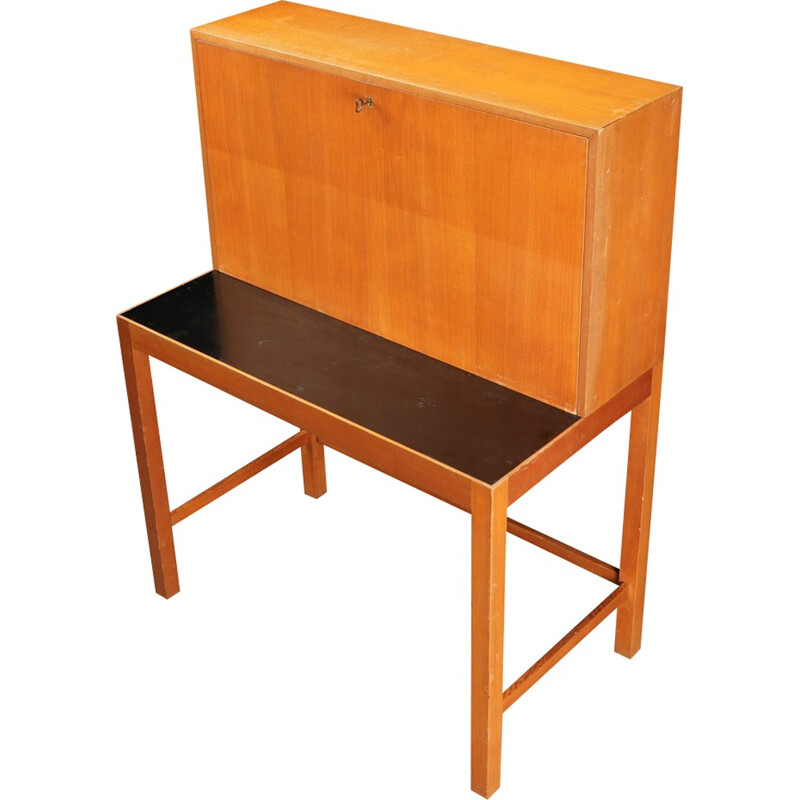 Vintage Pine Secretary - 1960s