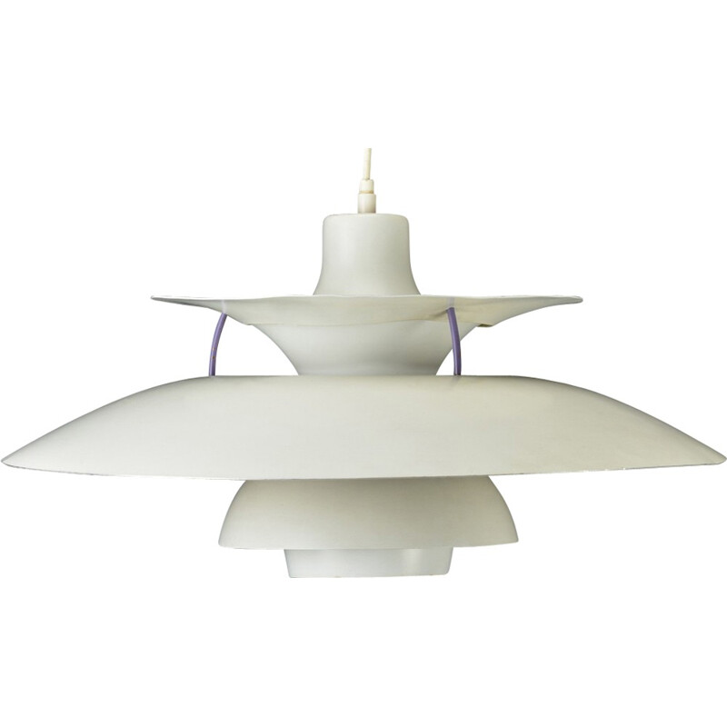 White Vintage pendant lamp by Poul Henningsen - 1960s